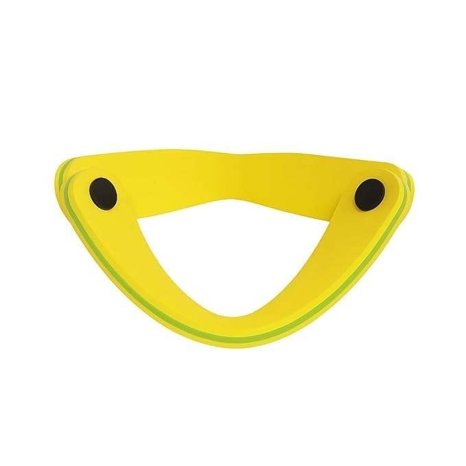 Yellow and Green Swimming Float Recliner Chair for Kids & Adults | Folding Floating Seat for Aqua Aerobics, Pool Exercises, Kickboard Training & Summer Water Parties