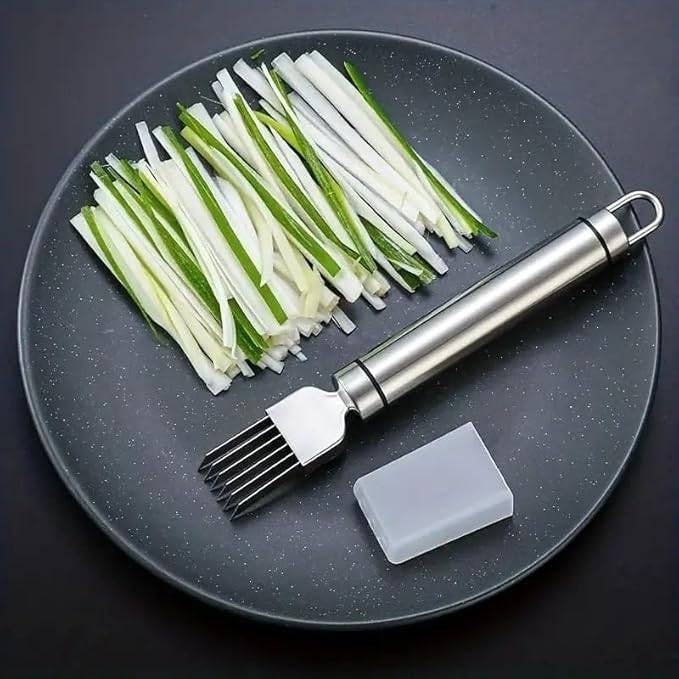 Multi-Purpose Stainless Steel Food Slicer – Fast & Even Cutting