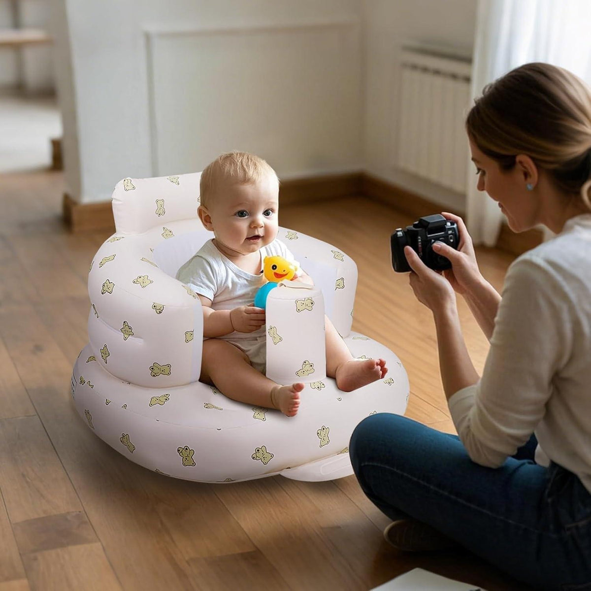 Inflatable Baby Sitting Support Chair – Infant Floor Seat