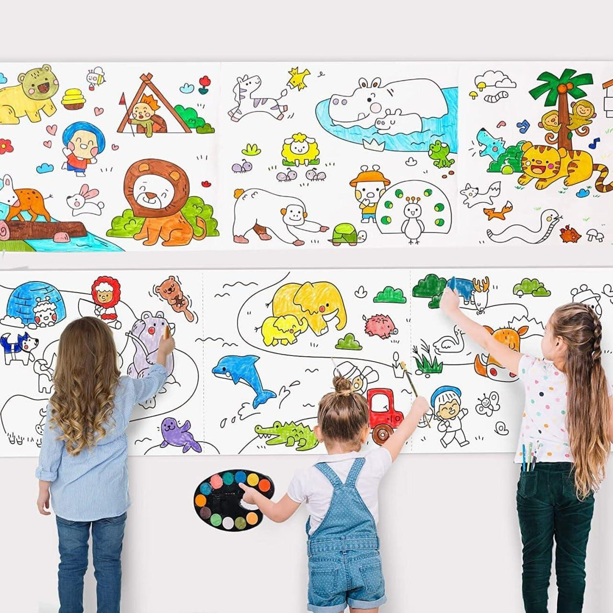 Kids Drawing & Coloring Paper Roll (30 × 300 cm)