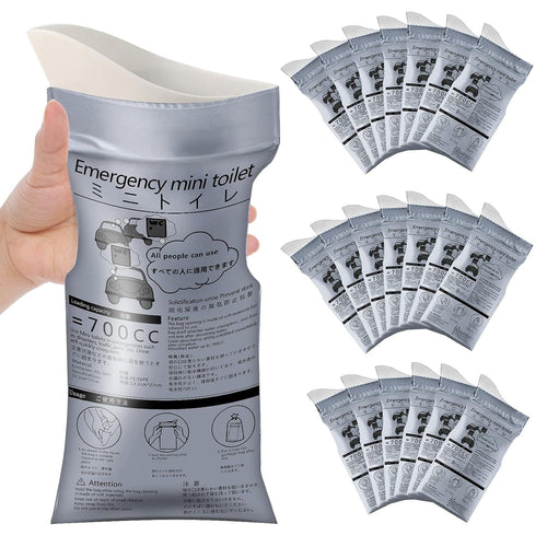 20 Pcs Portable Disposable Pee & Vomit Bags for Travel