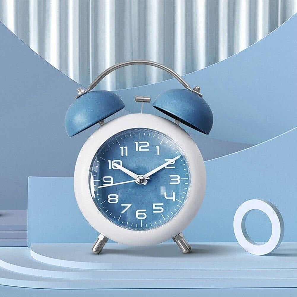 Retro Twin Bell Alarm Clock